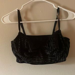 Black bralette